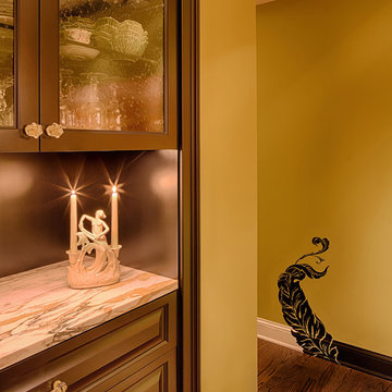 Multi-Award Winning Traditional Total Home Remodeldining room, built-in buffet,