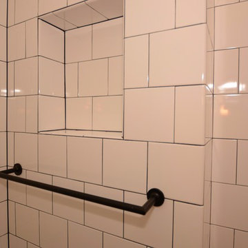 1st Black & White Master Bath