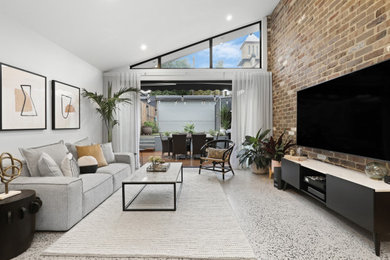 Design ideas for a living room in Sydney.