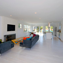 White wash floors