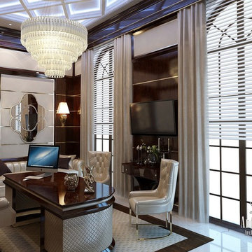Office Interior from Luxury Antonovich Design