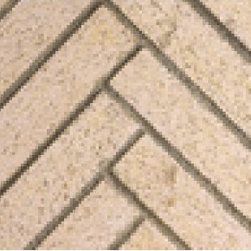 Herringbone Patterned Firebrick - Indoor Fireplaces