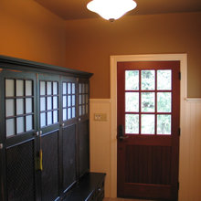 Entry from garage