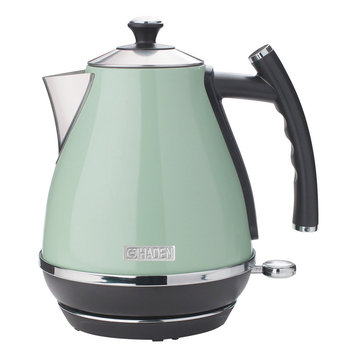 Haden Cotswold 1.7 Liter Stainless Steel Electric Kettle, Sage Green