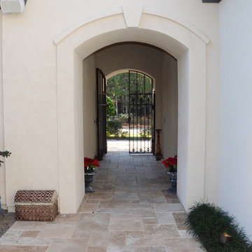 French Country Courtyard