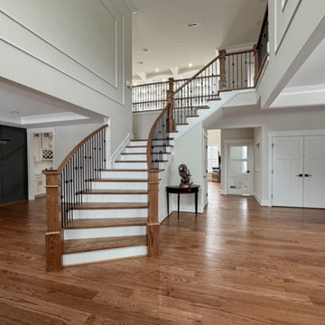 Project #117 | Custom Twist on a Classic L-Shaped Stair