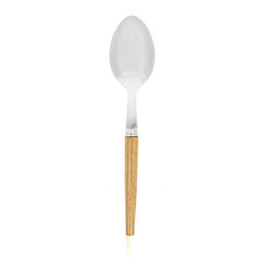 Sabre Aquarelle Dessert Spoon Ivory - Spoons