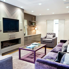 family room fire place