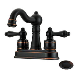 Designers Impressions - Oil Rubbed Bronze Lavatory Vanity Faucet - Bathroom Sink Faucets