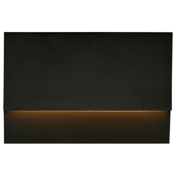 Krysen Outdoor Wall Sconce/Step Light, Black
