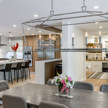 Contemporary home remodeling