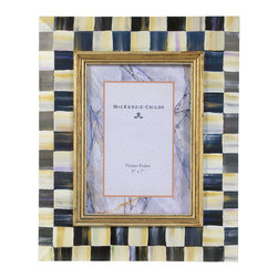 Courtly Check Frame- 5" x 7" | MacKenzie-Childs - Picture Frames