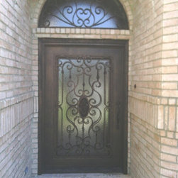 Wrought Iron Exterior Entry Doors - Products