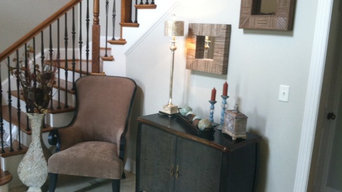 Miller entry foyer design work