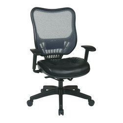 Leather Back Executive Office Chair - Office Chairs