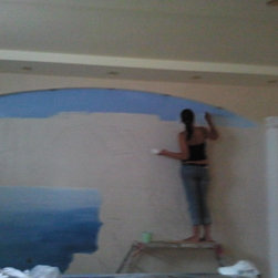 Mural. "Greek paysage" - Products
