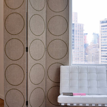 Upholstered Privacy Screen