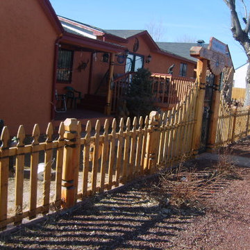 Ornamental Wooden Fence