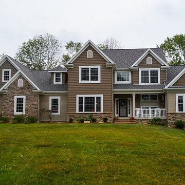 Traditional Midwestern home exterior