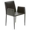 Frame Armchair, Genuine Leather T. Moro - 420