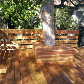 Redwood Circular Deck, Pasadena