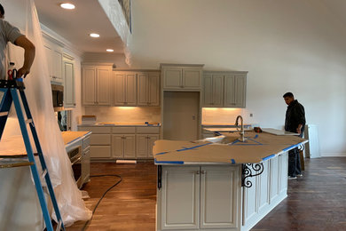 Kitchen - contemporary kitchen idea in Other
