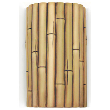 Bamboo Wall Sconce Natural