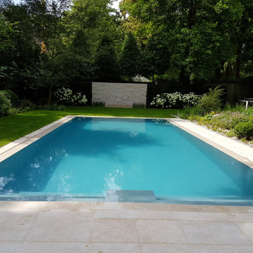NIVEKO POLYSTONE ÜBERLAUFBECKEN ADVANCE 10,00 x 4,00 x 1,50 m in grau