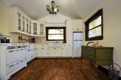 Inspiration for a farmhouse kitchen remodel in Salt Lake City