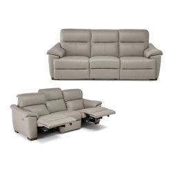 Potenza C063 Reclining Sofa Set by Natuzzi Editions - Sofas