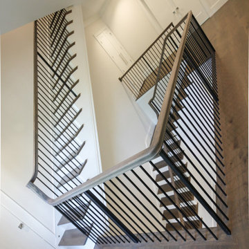 Project #82 | Three-Level Staircase with Extended Balcony