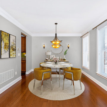 Same Dining Room Staged Multiple Ways