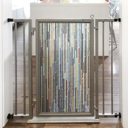 Fusion Gates - Fusion Gate with Modern Lines Design - Dog Gates