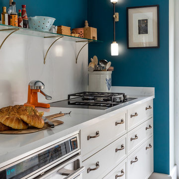 MeThD Kitchen with bespoke movable island, Marlow
