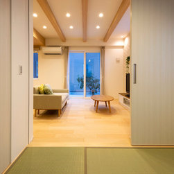 シンプルで美しいナチュラルスタイルの家 - Bamboo Flooring