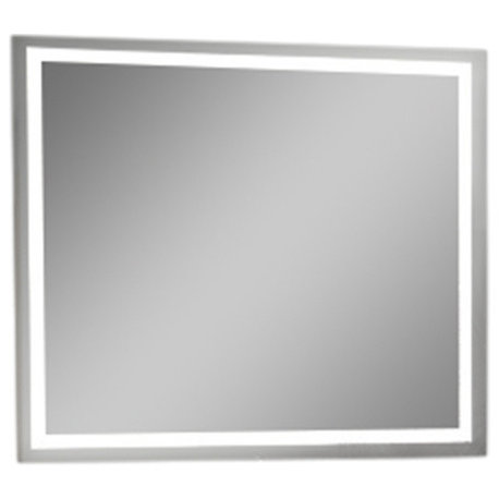 IB Mirror Dimmable Lighted Bathroom Mirror Harmony 40"x35" 6000 K