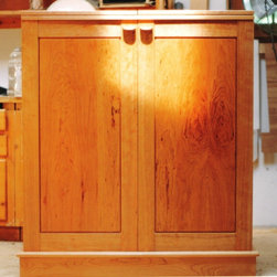 Bar on casters- doors closed - Indoor Pub And Bistro Tables