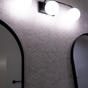 Transitional Guest Bathroom Renovation Austin TX
