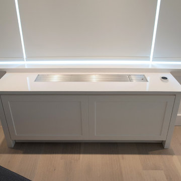 Custom Built-In Radiator Cover - Contemporary Renovation - Madison & 62nd St, NY