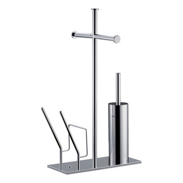 Designer Toilet Brushes and Holder Set