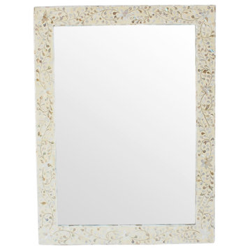 Asha Mother of Pearl Mirror