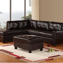 leather sectional
