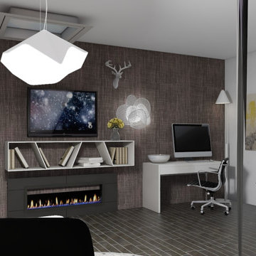 Rustic Home Office