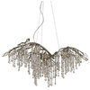 Autumn Twilight 6-Light Chandelier, Mystic Gold