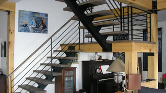 stair and steel furniture