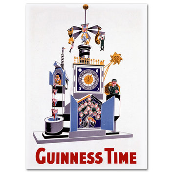 Guinness Brewery 'Guinness Time I' Canvas Art, 24"x32"