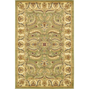 Traditional Odyssey 4'x6' Rectangle Sage Area Rug