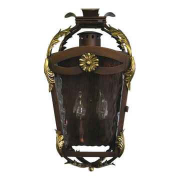 T-3040 Flush Wall Mount Lantern