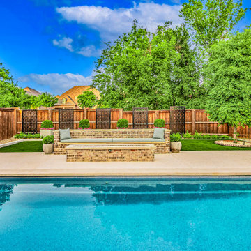New Backyard Landscape Design | Plano Texas | Alterra Landscape Design