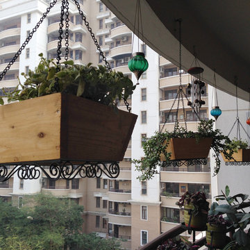 Balcony makeovers @ Vipul Belmonte, Gurgaon